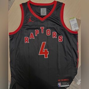 Toronto Raptors Swingman #4 Barnes Jersey